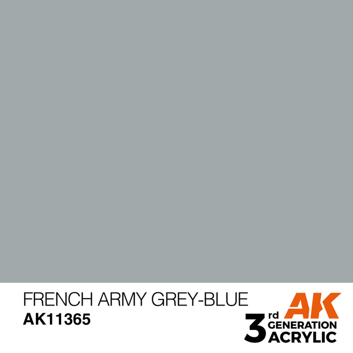 AK Interactive AFV Series - French Army Grey-Blue - 18ml
