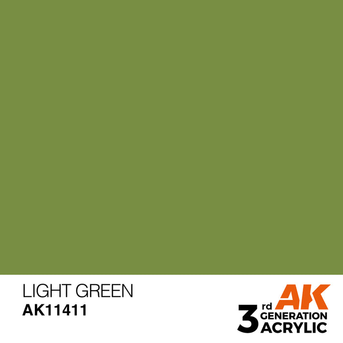 AK Interactive Figure Series - Light Green - 18ml