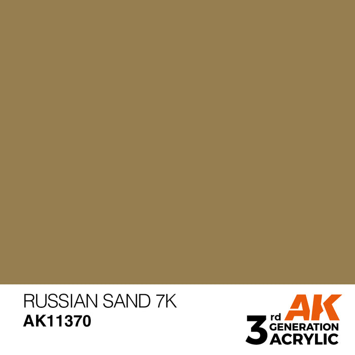AK Interactive AFV Series - Russian Sand 7K - 18ml