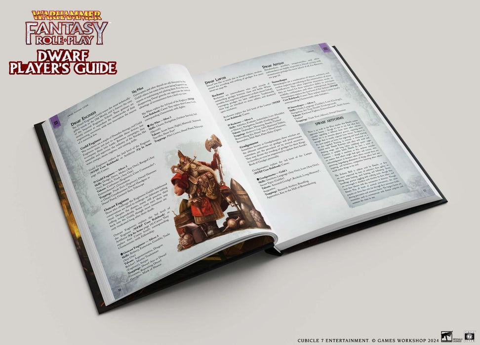 Warhammer Fantasy Roleplay: Dwarf Player's Guide (Collectors Edition)