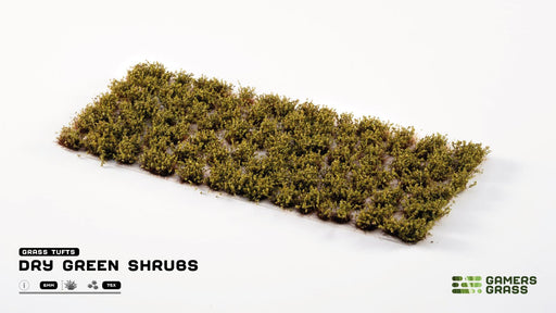 GamersGrass Static Grass Tufts - Dry Green Shrubs