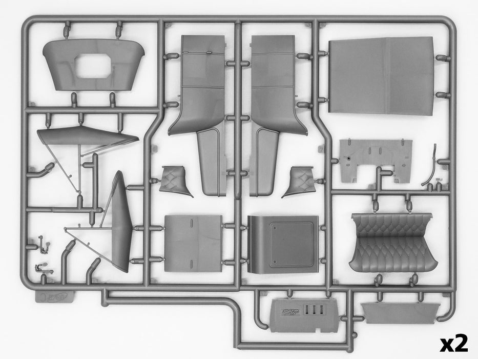 The Various 'Tin Lizzie' Ford Model T Variants (Set of 3) 1:24