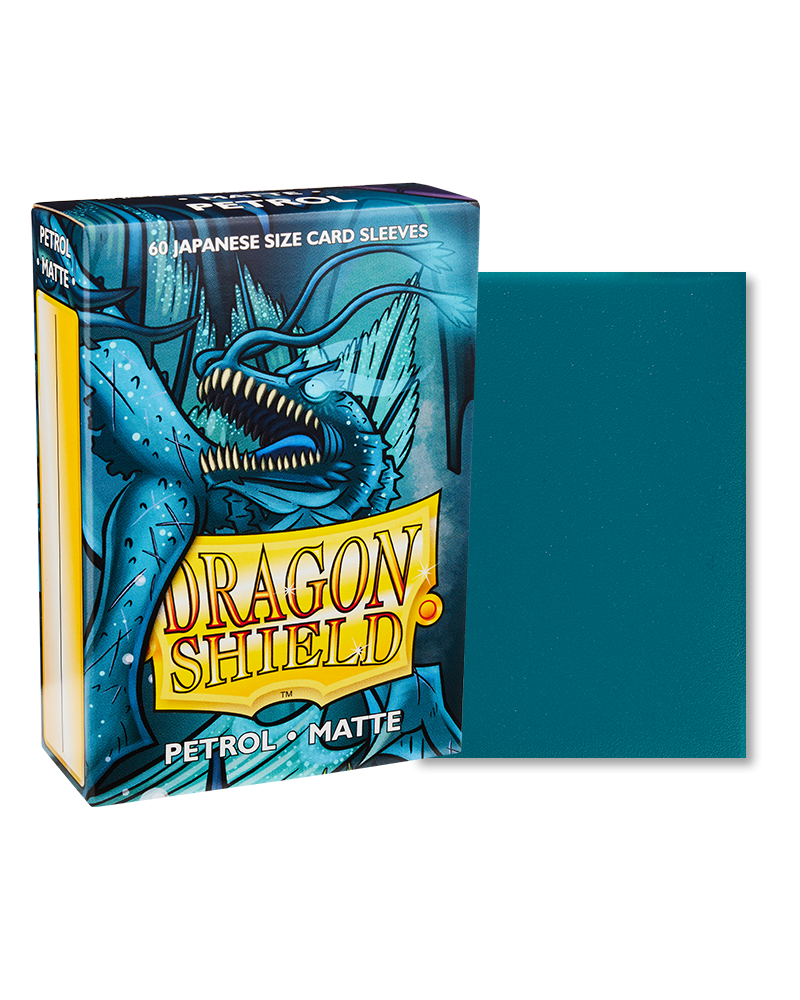 Dragon Shield Japanese Size Sleeves - Matte Petrol (60 Sleeves)