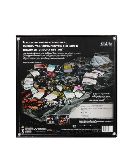 Dungeons & Dragons: Waterdeep: Dungeon of The Mad Mage Board Game (Standard Edition)