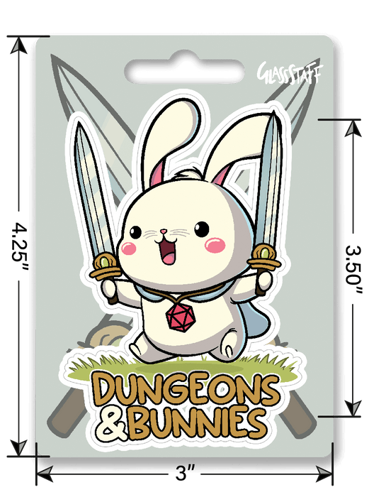 GlassStaff Sticker - Dungeons and Bunnies