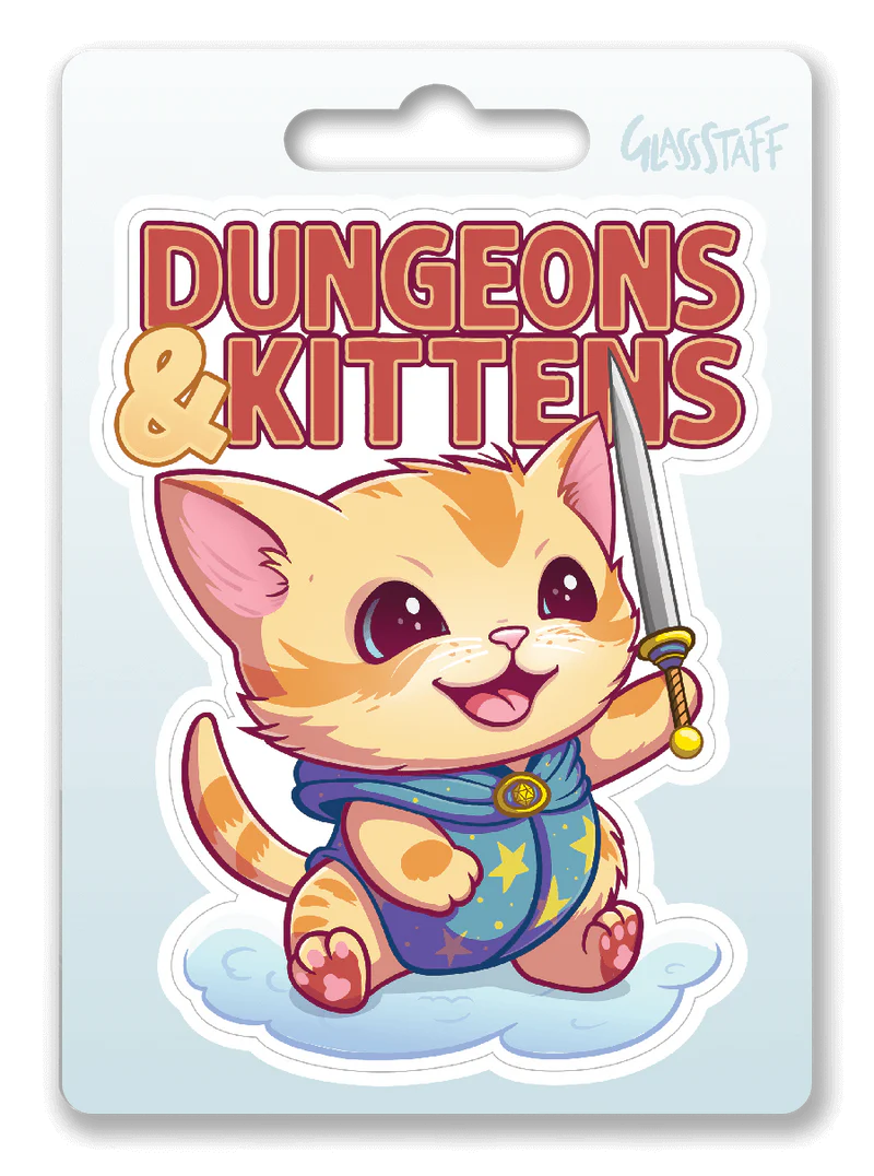 GlassStaff Sticker - Dungeons & Kittens