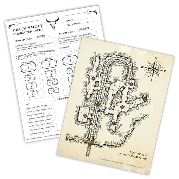 Death Valley RPG Starter Book