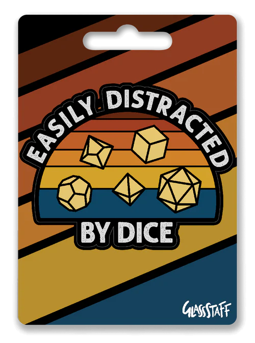 GlassStaff Sticker - Easily Distracted