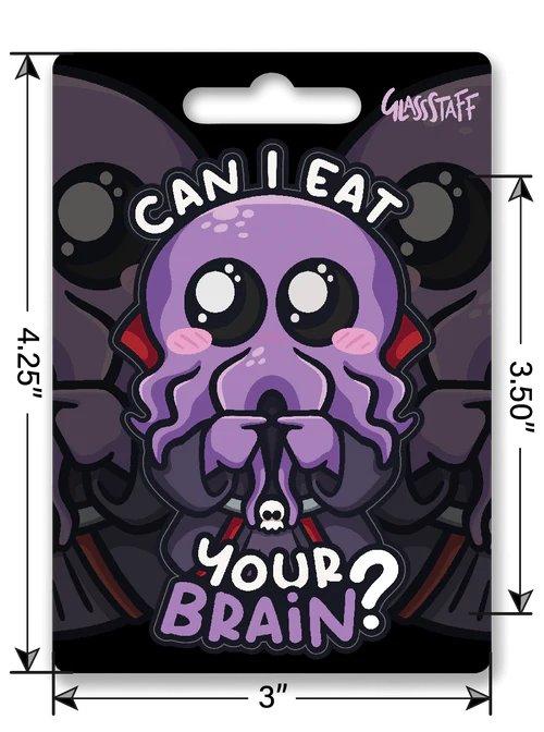 GlassStaff Sticker - Eat Your Brain