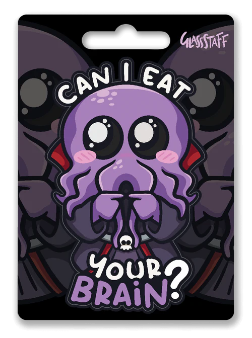 GlassStaff Sticker - Eat Your Brain