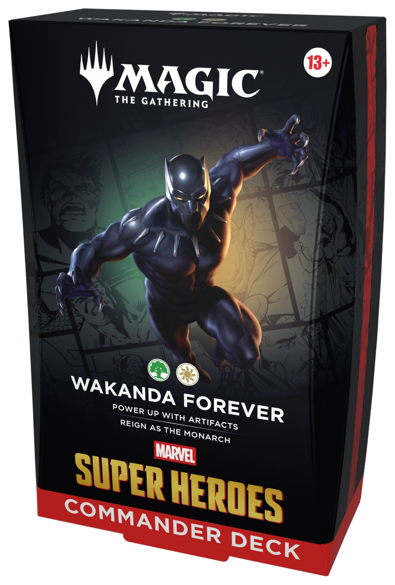 Magic: The Gathering - Marvel Super Heroes Commander Deck: Wakanda Forever
