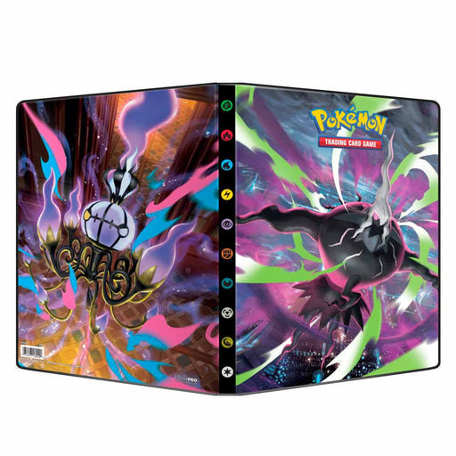 Ultra Pro - Mega Evolution Pitch Black 9-Pocket Portfolio for Pokémon