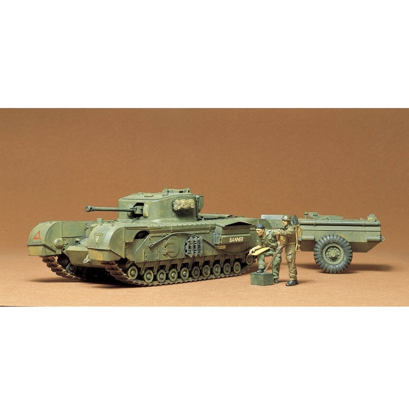 British Churchill Crocodile 1:35