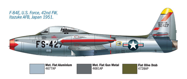 Italeri F-84 E/G Thunderjet (1:72)