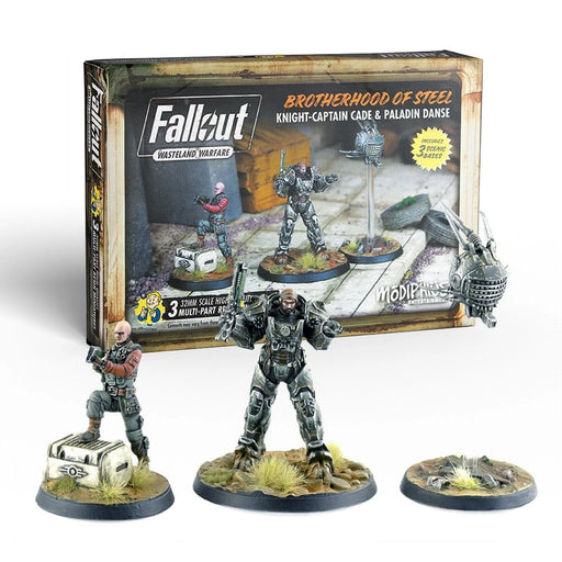 Fallout Wasteland Warfare - Brotherhood of Steel: Knight-Captain Cade and Paladin Danse