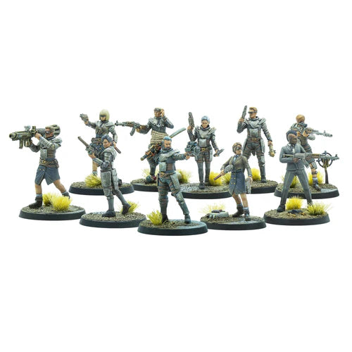 Fallout Miniatures Raiders - The Operators