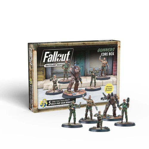 Fallout Wasteland Warfare - Gunners Core Box