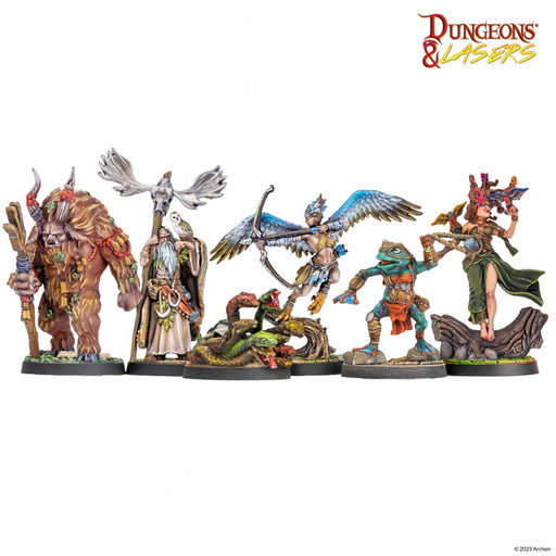 Dungeons & Lasers - Fantasy Miniatures Set