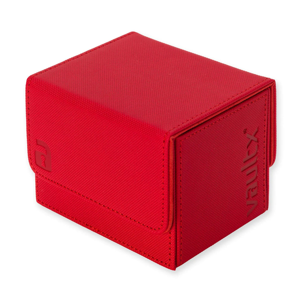 Vault X Exo-Tec Sideloading Deck Box 100+ - Fire Red