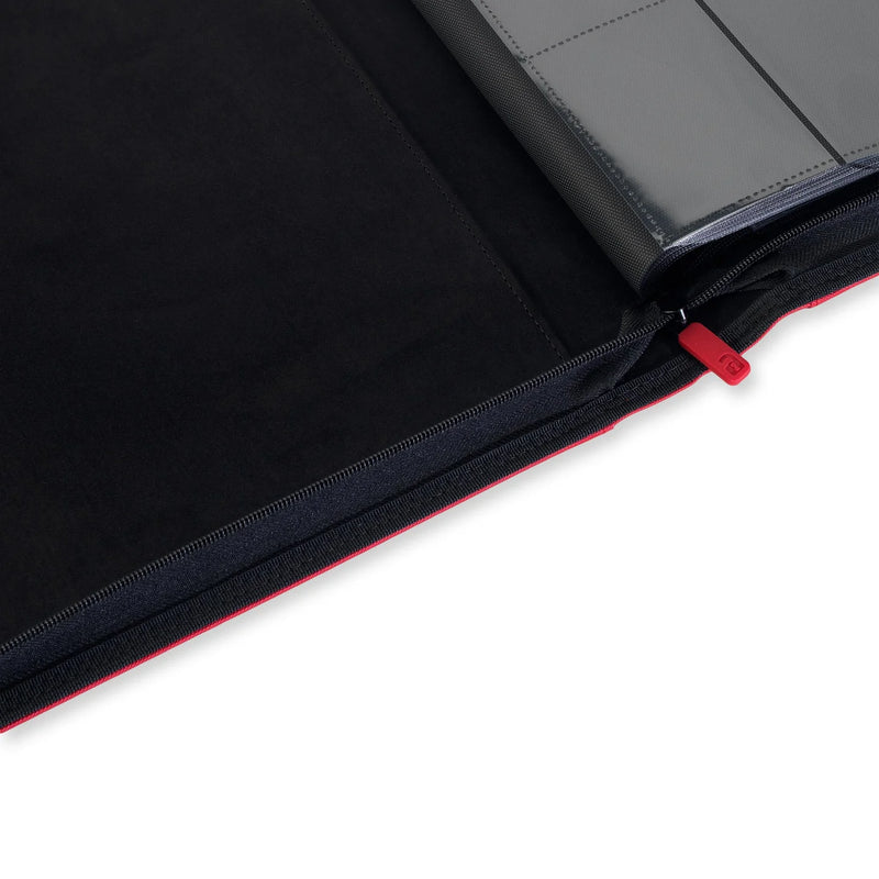 Vault X 16-Pocket Exo-Tec Zip Binder XXL - Red