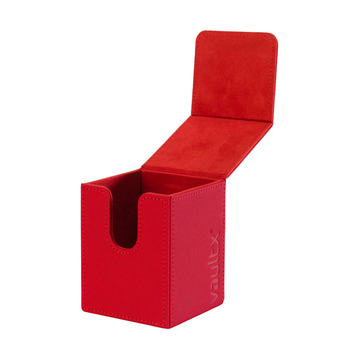 Vault X Exo-Tec Toploading Deck Box 80+ - Fire Red