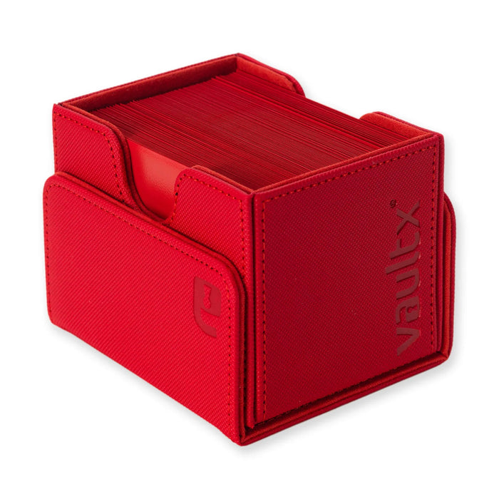 Vault X Exo-Tec Sideloading Deck Box 100+ - Fire Red