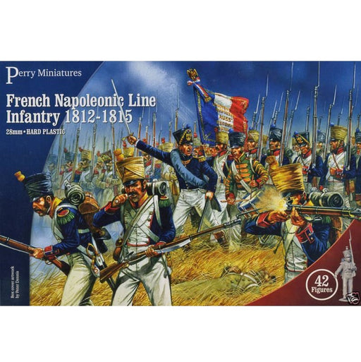 Perry Miniatures Napoleonic Wars: French Line Infantry Plastic (1812-1815) Plastic Boxed Set