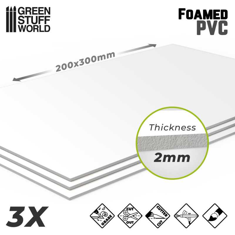 Foamed PVC 2mm