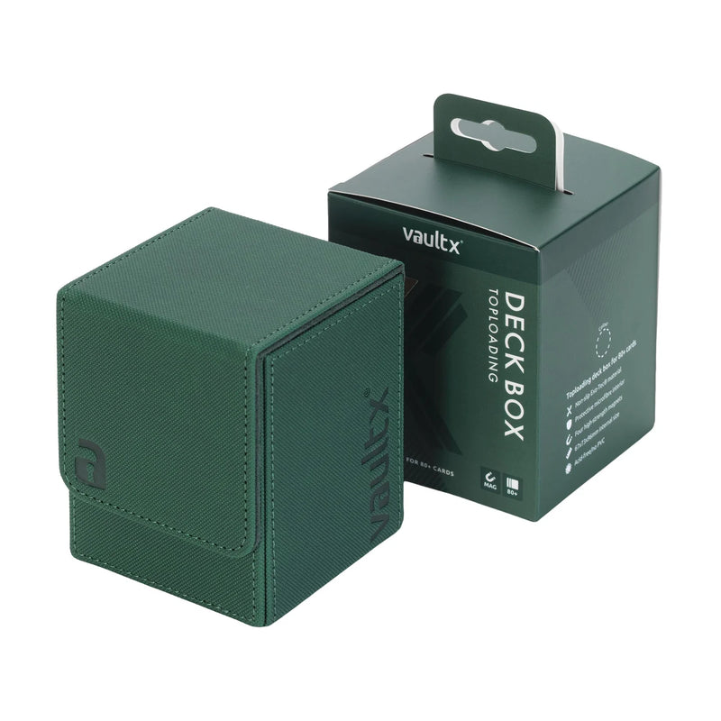Vault X Exo-Tec Toploading Deck Box 80+ - Forest Green