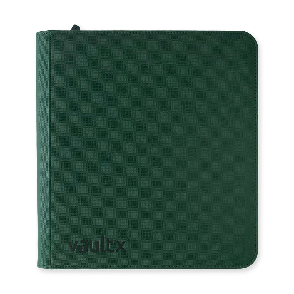 Vault X 12-Pocket Exo-Tec Zip Binder XL - Forest Green