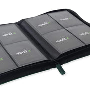 Vault X 4-Pocket Exo-Tec Zip Binder - Forest Green
