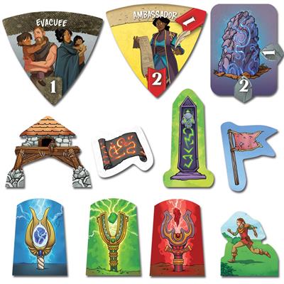 Castle Panic: Crowns and Quests Second Edition Expansion