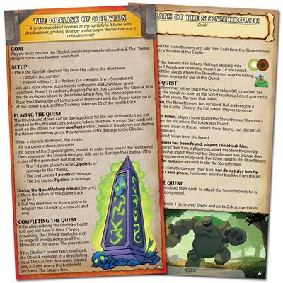 Castle Panic: Crowns and Quests Second Edition Expansion