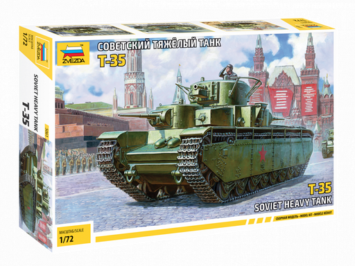 Zvezda Soviet Heavy Tank T-35 (1:72)