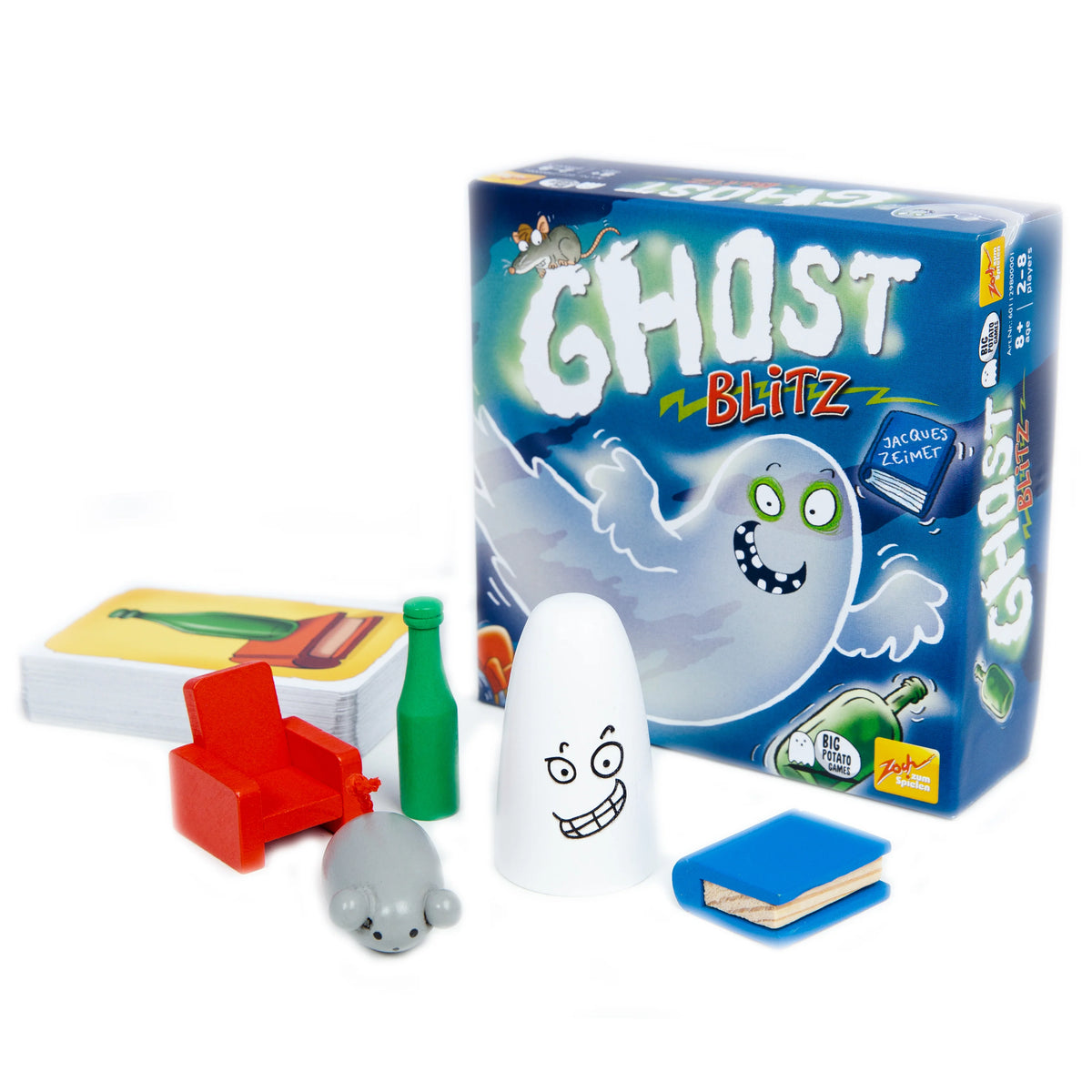 Gioco Da Tavolo Fantasma Blitz | Fantascatti, Gioco Di Carte E Riflessi Per Famiglie, 2+ Giocatori, Devir - 2
