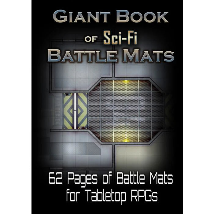 Loke Battle Mats: The Giant Book of Sci-Fi Battle Mats - A3 Size