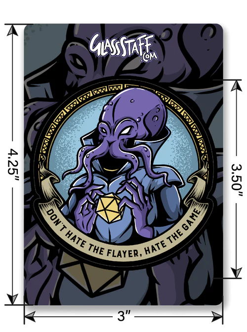 GlassStaff Sticker - Don't Hate the Flayer