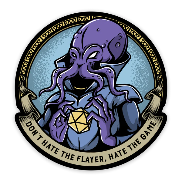 GlassStaff Sticker - Don't Hate the Flayer