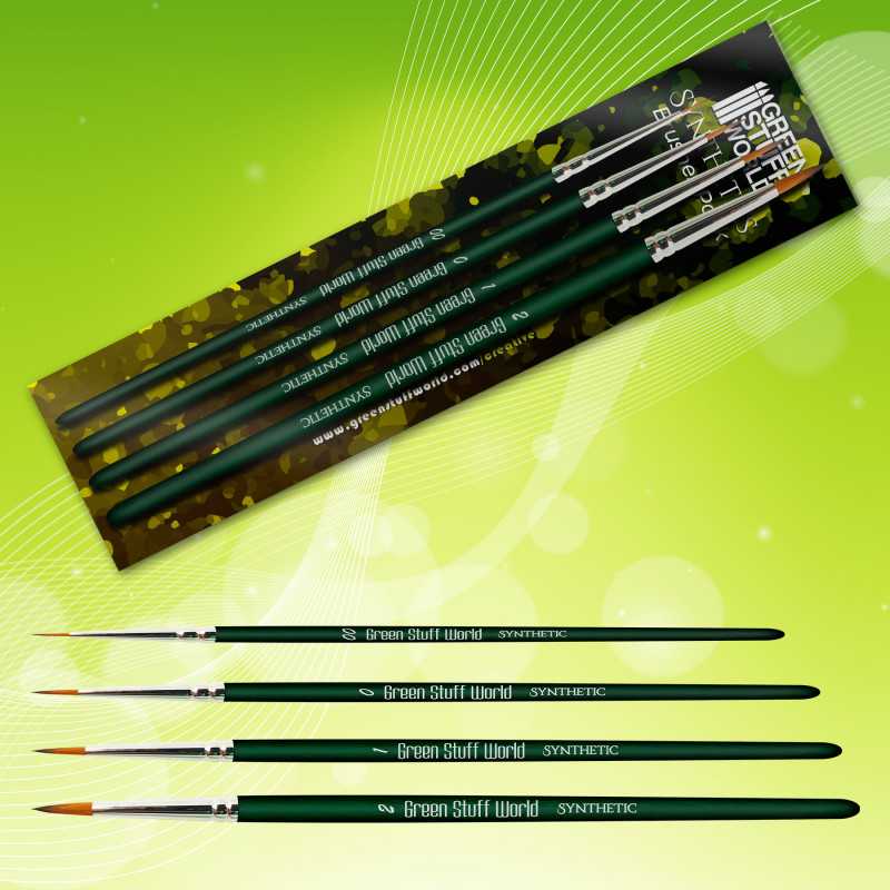 Green Series Synthetic Brush Set