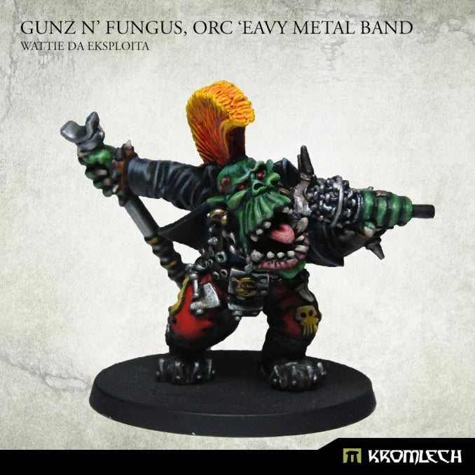 Gunz N' Fungus Orc 'Eavy Metal Band