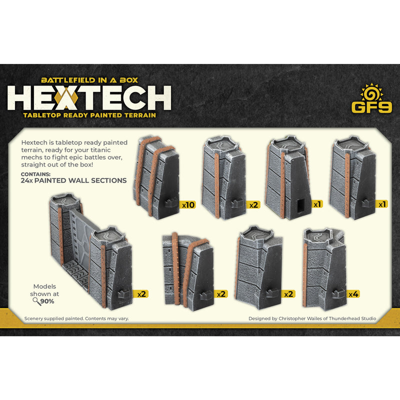 HexTech: Trinity City - Fortress Walls