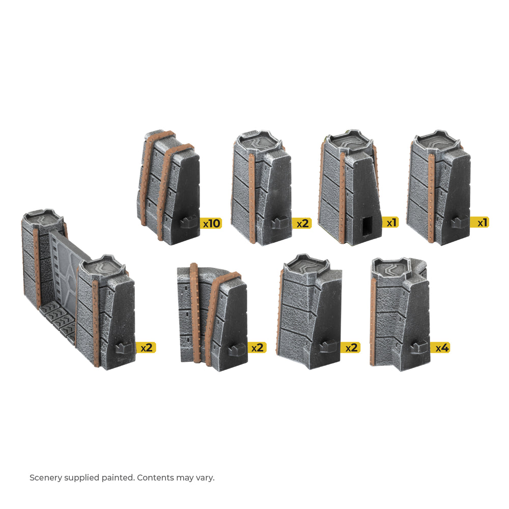 HexTech: Trinity City - Fortress Walls