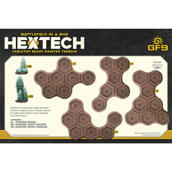 HexTech: Winter Light & Heavy Pine Woods
