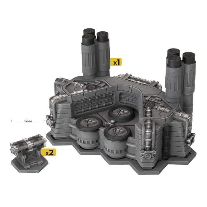 HexTech: Industrial Fluidworks - Processing Plant