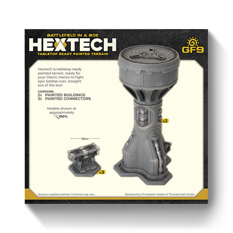 HexTech: Industrial Fluidworks - Pressure Towers