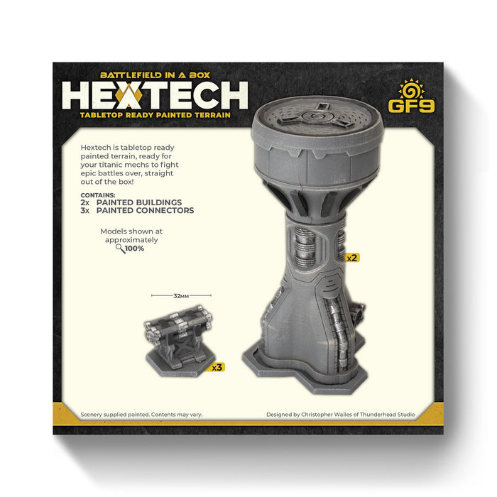 HexTech: Industrial Fluidworks - Pressure Towers