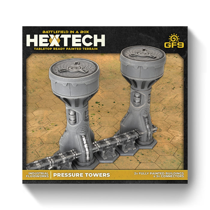 HexTech: Industrial Fluidworks - Pressure Towers