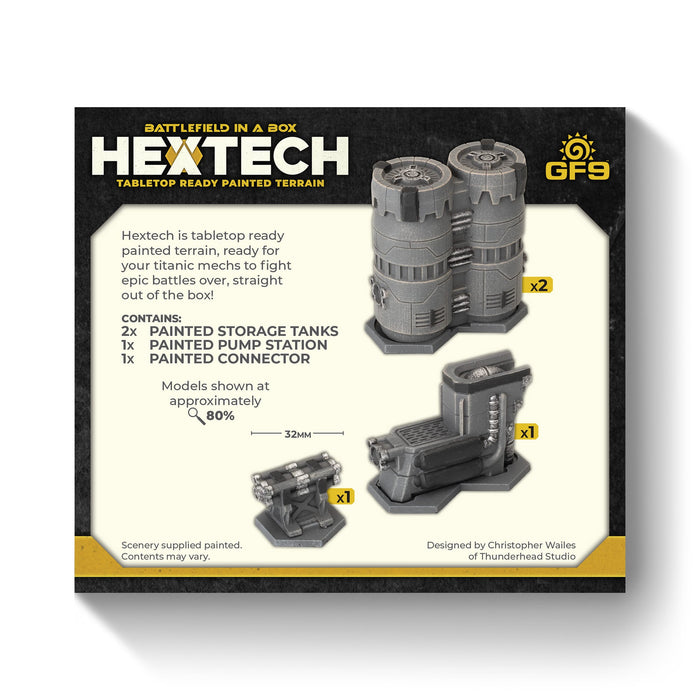 HexTech: Industrial Fluidworks - Small Storage Tanks