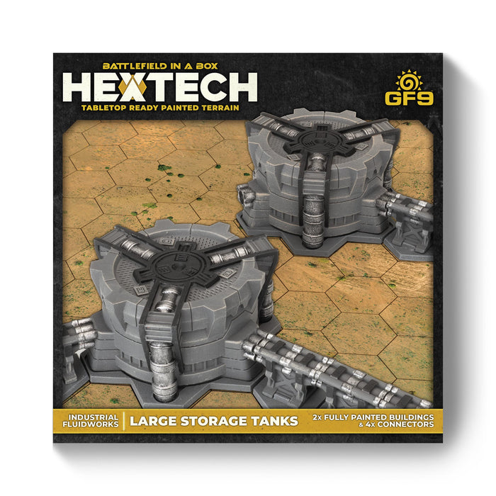 HexTech: Industrial Fluidworks - Large Storage Tanks
