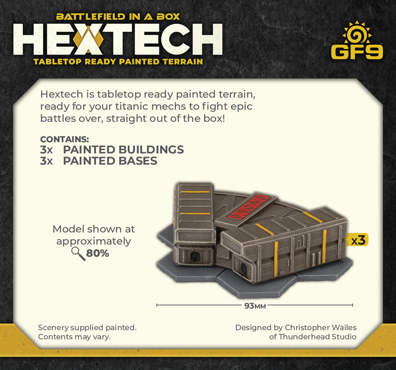 HexTech - Riverside Communications: Deployable Barracks